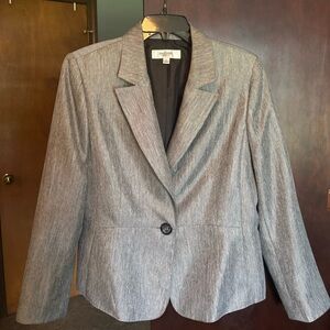 Jones Studio Women's Gray Suit Jacket